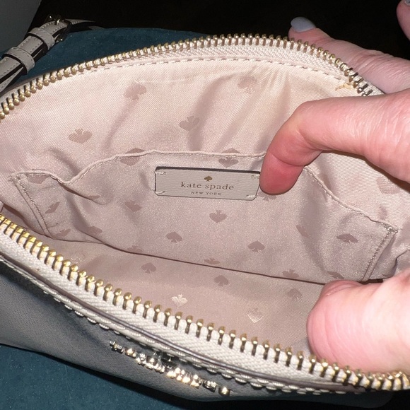 Kate Spade Ballet Pink Dome Crossbody Bag with Silver Hardware - Picture 4 of 6